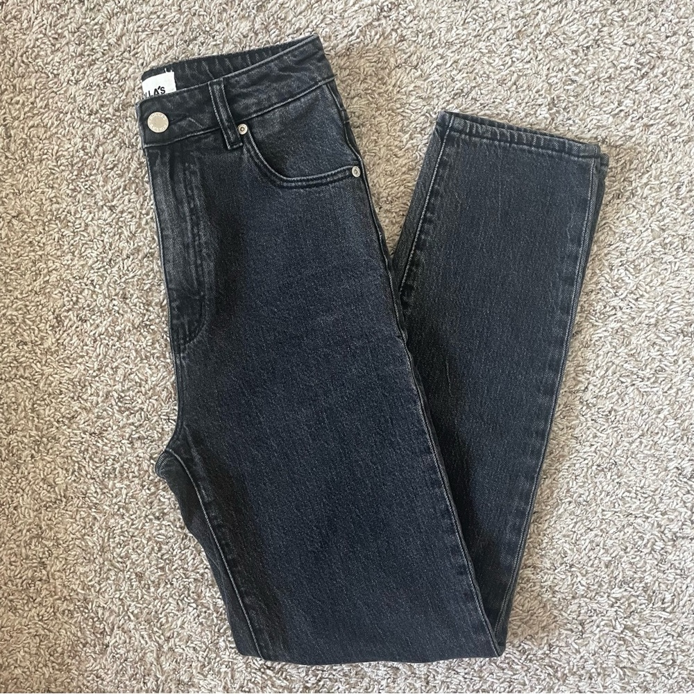 Rolla's Dusters High Rise Jeans in Black